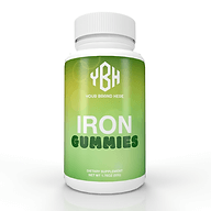 Private label iron gummies with custom packaging for your brand.